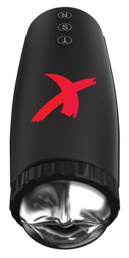 PDX Elite Moto Bator - Automatyczna maszyna intymna z funkcją ssania i wstrząsow, 22,7 cm PDX