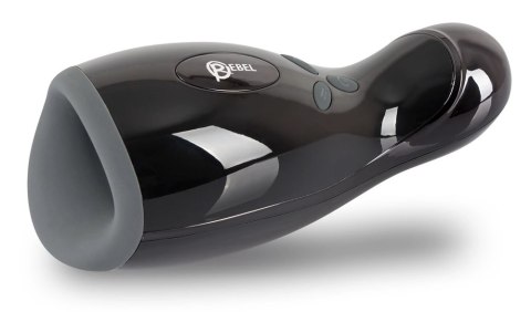 Rebel Intimate Device 3w1 Czarny - Wibracje, Grzanie, Ruch 20cm Rebel