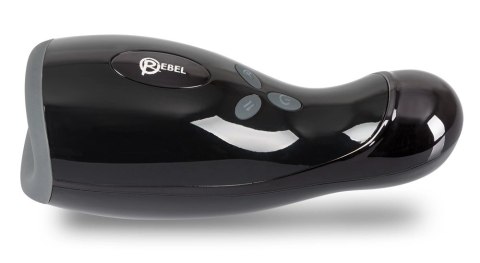 Rebel Intimate Device 3w1 Czarny - Wibracje, Grzanie, Ruch 20cm Rebel