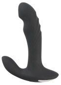 Rebel Plug Pro - Czarny model z masażerem krocza, 16,6 cm, 3 funkcje Rebel