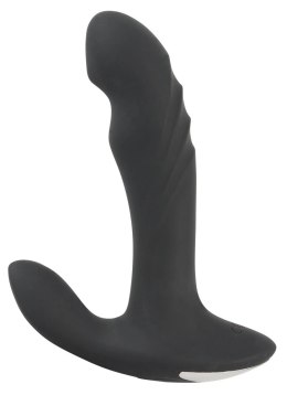 Rebel Plug Pro - Czarny model z masażerem krocza, 16,6 cm, 3 funkcje Rebel