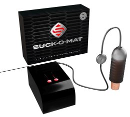 Suck-O-Mat System Intymny Hands Free Interwałowy, 25 Trybow, Czarny Suck-O-Mat