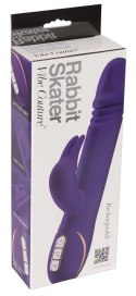 Vibe Couture Skater Rabbit Fioletowy - wibrator z funkcją ruchu i 7 trybami Vibe Couture