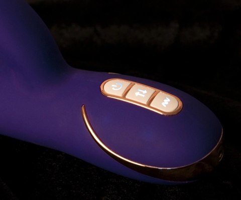 Vibe Couture Skater Rabbit Fioletowy - wibrator z funkcją ruchu i 7 trybami Vibe Couture