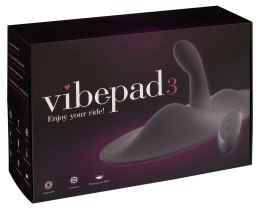 Vibepad 3 Black RC - Poduszka wibracyjna z pilotem, 29 cm, silikon Vibepad