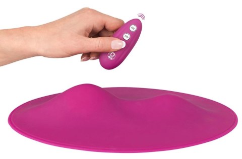 Vibepad Wibracyjna Poduszka Sterowana Pilotem 7 Trybow 29cm Czarna Vibepad