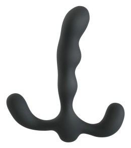 ANOS Silikonowy 3-Ramienny Stymulator Prostaty Czarny, 3 Silniki, 7 Trybow ANOS