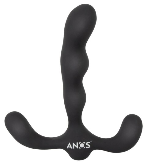 ANOS Silikonowy 3-Ramienny Stymulator Prostaty Czarny, 3 Silniki, 7 Trybow ANOS