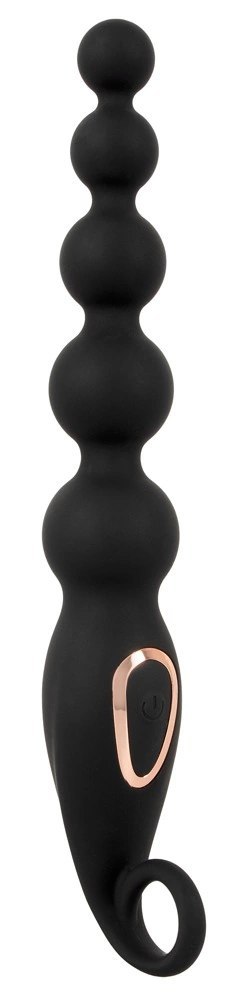 ANOS Wibrator Kulowy Silikonowy 22 cm Czarny 7 Trybow Wodoodporny ANOS