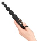 ANOS Wibrator Kulowy Silikonowy 22 cm Czarny 7 Trybow Wodoodporny ANOS