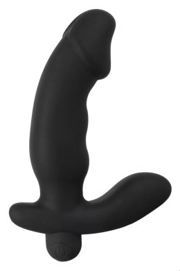 ANOS Wibrator Prostaty 14 cm Czarny Silikonowy 10 Trybow USB ANOS
