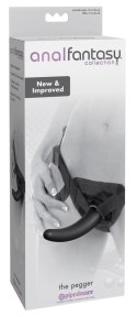 Anal Fantasy Strap-On Uprząż z wyjmowanym elementem 12cm czarna Anal Fantasy