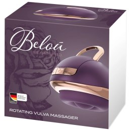 Belou Rotating Vulva Massager Fioletowy - Stymulator z 2 silnikami Belou
