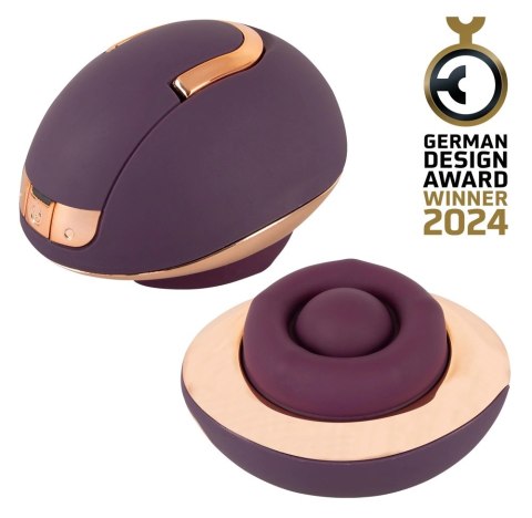 Belou Rotating Vulva Massager Fioletowy - Stymulator z 2 silnikami Belou