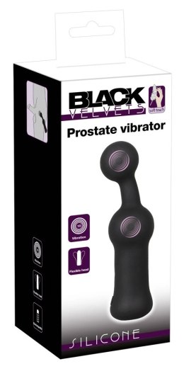 Black Velvets model kulkowy silikonowy czarny - masażer z 10 trybami Black Velvets