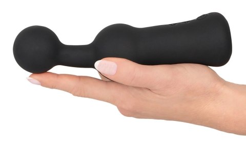 Black Velvets model kulkowy silikonowy czarny - masażer z 10 trybami Black Velvets
