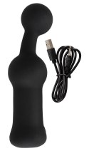 Black Velvets model kulkowy silikonowy czarny - masażer z 10 trybami Black Velvets