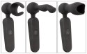 Couples Choice Masażer z 3 wymiennymi końcowkami czarny 21,5 cm Couples Choice