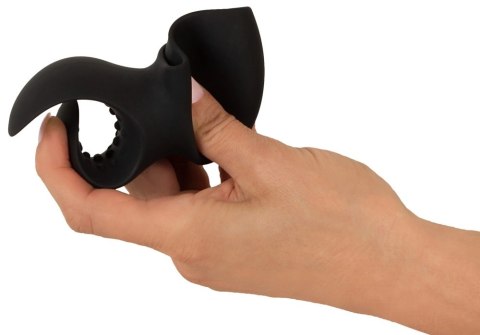 Couples Choice Masażer z 3 wymiennymi końcowkami czarny 21,5 cm Couples Choice