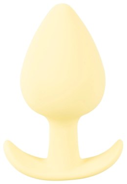 Cuties Korek Intymny Silikonowy Żołty 6,5 cm - Model Stożkowy Mini Cuties