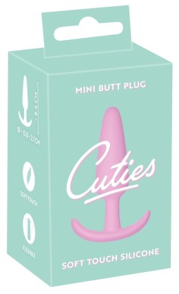 Cuties Korek Stożkowy Silikonowy Rożowy 8,4 cm - Model Anatomiczny Cuties