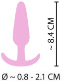 Cuties Korek Stożkowy Silikonowy Rożowy 8,4 cm - Model Anatomiczny Cuties