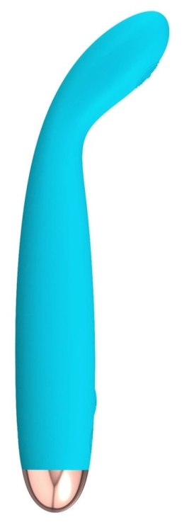 Cuties Mini Wibrator Stymulujący Niebieski 18,7 cm USB 7 Trybow Cuties