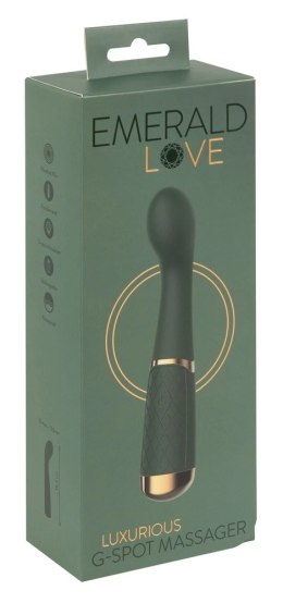 Emerald Love G-Spot Classic - zakrzywiony masażer punktu G, 19,5 cm Emerald Love