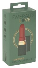 Emerald Love Lipstick Mini - kompaktowy model z 10 trybami pracy, wodoodporny Emerald Love