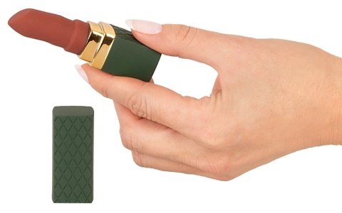 Emerald Love Lipstick Mini - kompaktowy model z 10 trybami pracy, wodoodporny Emerald Love