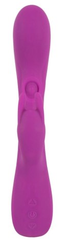 Javida Thumping Rabbit Vibrato silikonowy model z pulsacją 23,3 cm fioletowy JAVIDA