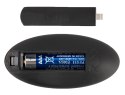 Medical Silicone RC Vibrator 21cm - obracający się, wodoodporny, silikon Medical Silicone