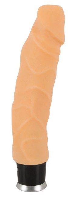 Nature Skin model 557912 - elastyczny masażer z powierzchnią żyłkowaną, cielisty 23 cm Nature Skin