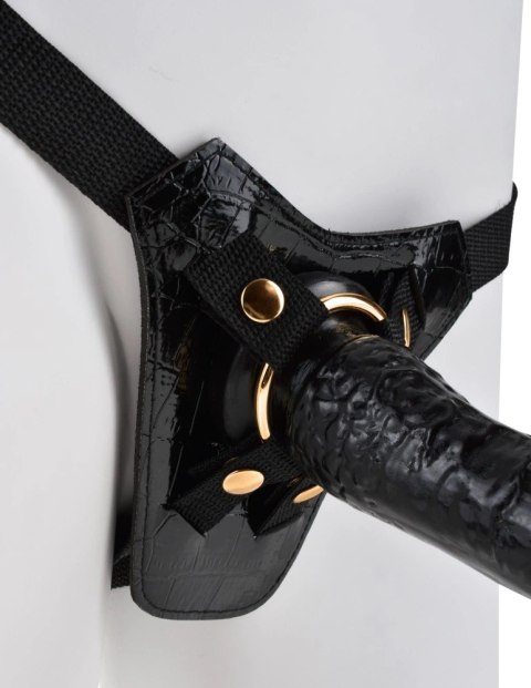 Pipedream Fetish Fantasy Gold system z wyjmowanym elementem, złoty pasek Fetish Fantasy