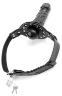 Pipedream Fetish Fantasy Knebel z anatomicznym modułem 17,5 cm czarny Fetish Fantasy