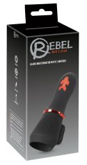 Rebel Glans Machine Intymna 2 Silniki 10 Trybow Wibracji 17 cm Rebel