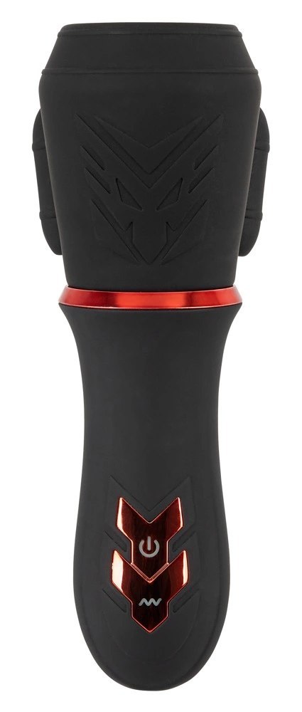 Rebel Glans Machine Intymna 2 Silniki 10 Trybow Wibracji 17 cm Rebel