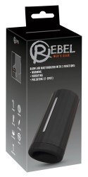 Rebel Handy Blow Job Model z 2 silnikami i funkcją podgrzewania, czarny Rebel