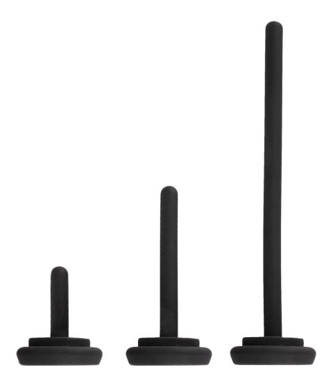 Rebel Model Intymny Czarny 10 Trybow + 3 Wkładki Rozszerzające Rebel
