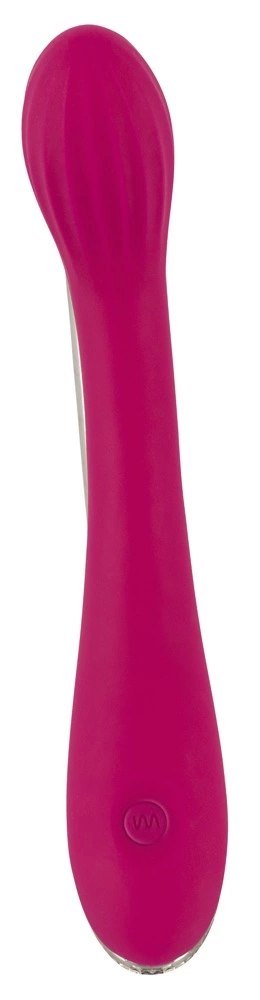 Sweet Smile G-Spot Violet - Wibrator zakrzywiony, 12 trybow, 20 cm Sweet Smile