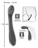 Sweet Smile G-Spot Violet - Wibrator zakrzywiony, 12 trybow, 20 cm Sweet Smile