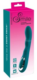 Sweet Smile Rotating G-Spot Vibrator silikonowy, rotacyjny, 22,8 cm Sweet Smile