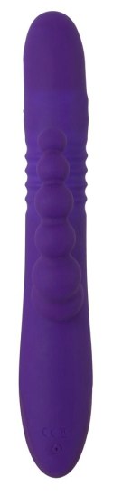 Sweet Smile Thrusting Pearl Triple - wielofunkcyjny model silikonowy USB 26 cm Sweet Smile