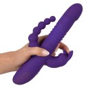 Sweet Smile Thrusting Pearl Triple - wielofunkcyjny model silikonowy USB 26 cm Sweet Smile