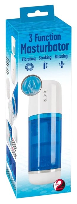 You2Toys 3-funkcyjna maszyna intymna z rotacją i wibracją, ładowalna You2Toys