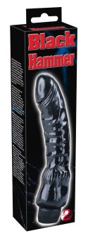 You2Toys Black Hammer - wibrator wielofunkcyjny czarny 22 cm You2Toys