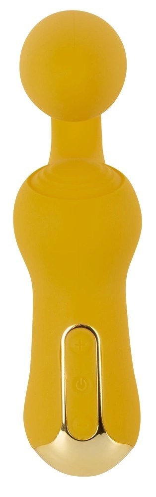 Your New Favorite Dynamiczny Wibrator Podwojny Żołty 18,4 cm USB Your new favourite