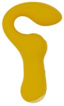 Your New Favorite Dynamiczny Wibrator Podwojny Żołty 18,4 cm USB Your new favourite