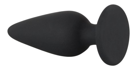 Black Velvets Plug stożkowy silikonowy mały 7,8 cm czarny 40 g Black Velvets
