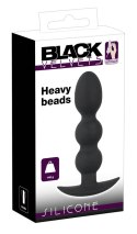 Black Velvets model 145g czarny - koraliki z podstawką silikonowe Black Velvets